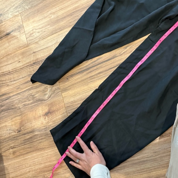 Eileen Fisher Washed Silk Cargo Pant Drawstring Wide Leg - Picture 8 of 15